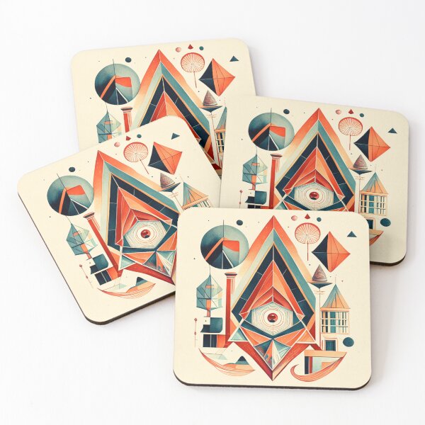 Item preview, Geometric pattern, abstract, triangle, hexagon, energy, intelligence, nimble, fast, valuable, designed and sold by Gugurat.
