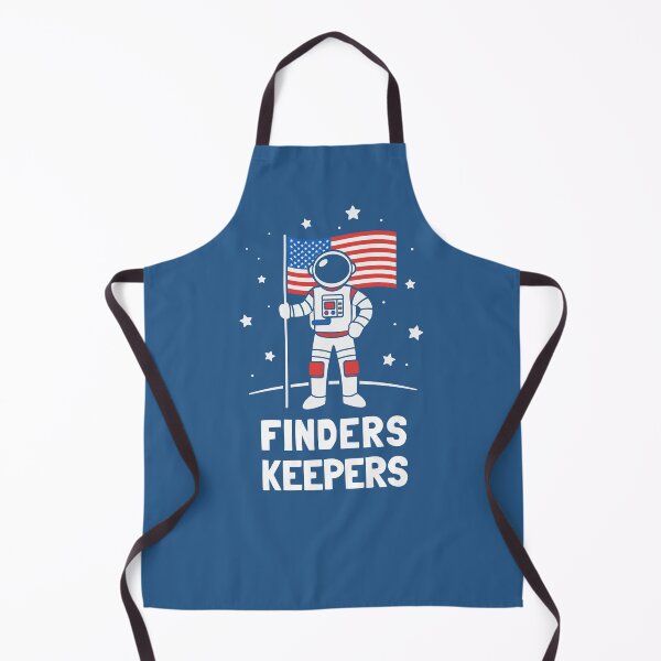 Item preview, Finders Keepers: Astronaut Claims Dibs on the Moon with an American Flag designed and sold by hadleyfoo.