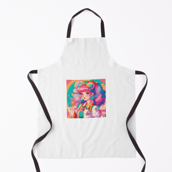 Item preview, aesthetic retro pride anime girl designed and sold by InkStation24.