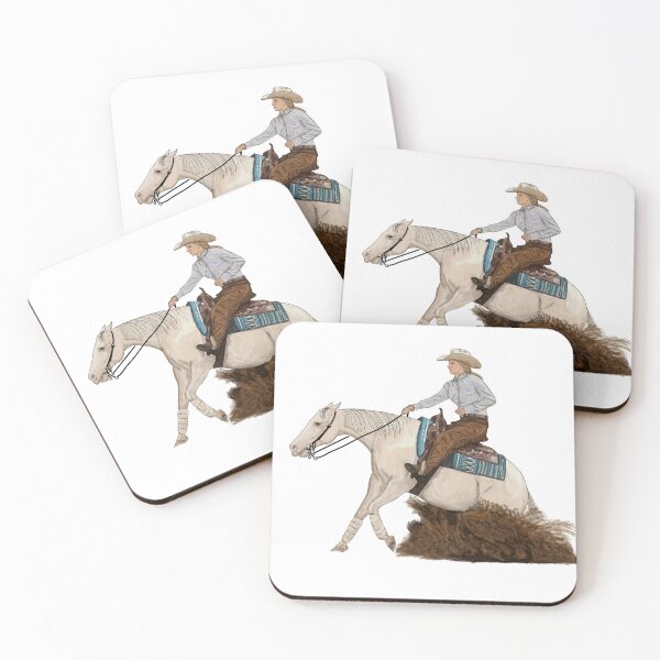 Item preview, Reining Horse Sliding Stop designed and sold by MillvilleRidge.
