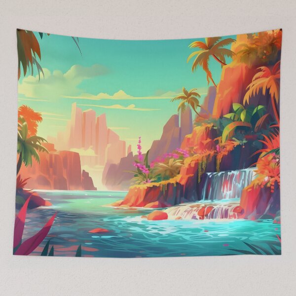 Item preview, Paradise Found in the Jungle designed and sold by Cr-AI-tive.