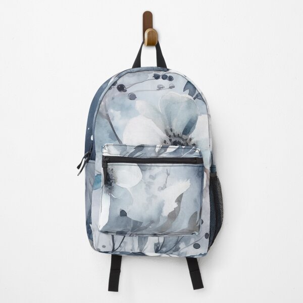 Item preview, Midwinter's Dream: Ethereal Floral Winter Scene in Moonlight and Snow designed and sold by stateofhuman.