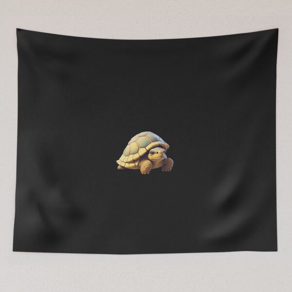 Item preview, Very Cute Galapagos Tortoise Digital Art designed and sold by ChibiArtline.