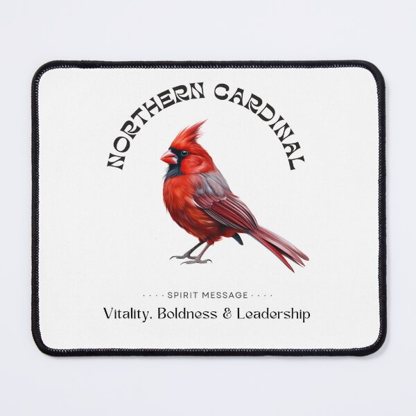 Artikelvorschau, Northern Cardinal : Spirit Message Series entworfen und verkauft von MTJ-Mushrooms.