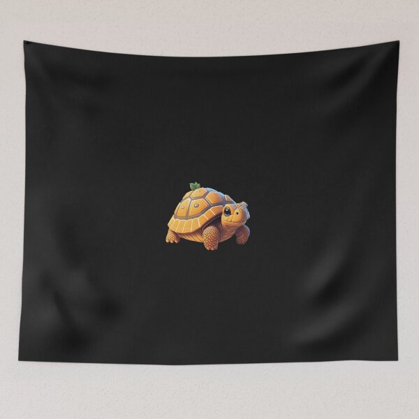 Item preview, Very Cute Galapagos Tortoise Digital Art designed and sold by ChibiArtline.
