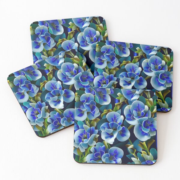 Item preview, Blue Flowers designed and sold by Derek Gillette.