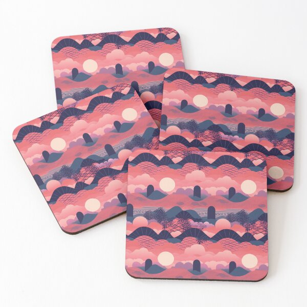 Item preview, Vibrant Sakura Horizon designed and sold by PixelPatchwork.