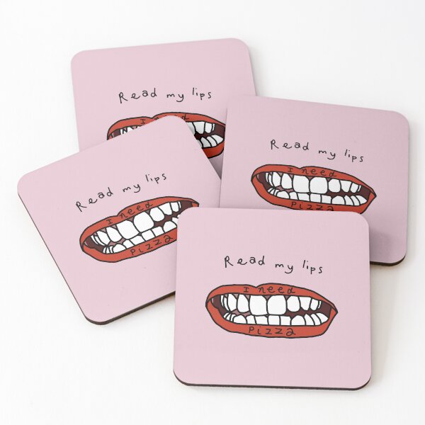 Item preview, Read My Lips I Need Pizza designed and sold by ellenhenry.