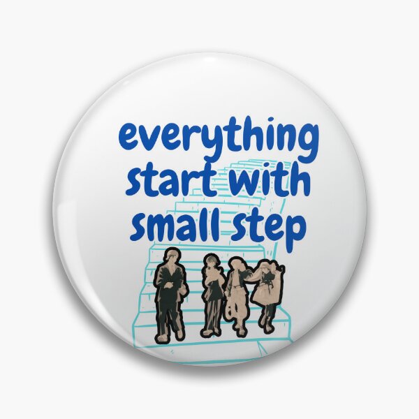 Item preview,  everything start with small step designed and sold by maggNf.