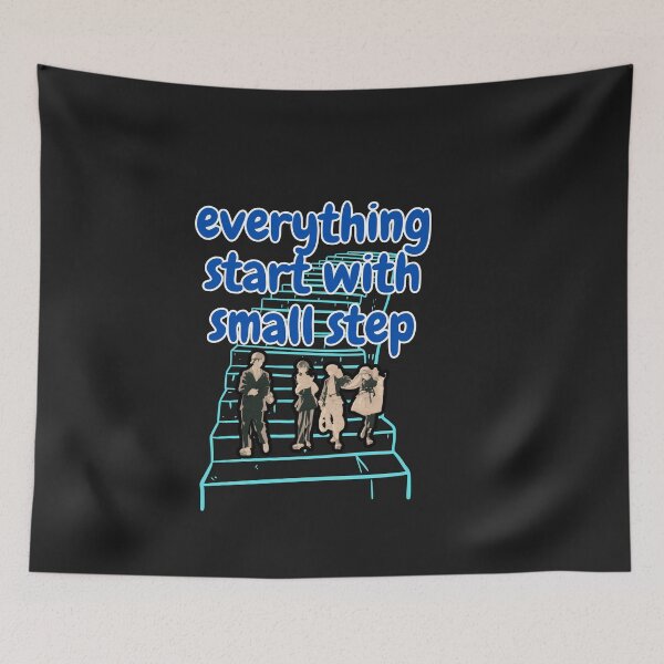 Item preview,  everything start with small step designed and sold by maggNf.