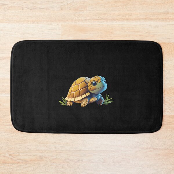 Item preview, Very Cute Galapagos Tortoise Digital Art designed and sold by ChibiArtline.