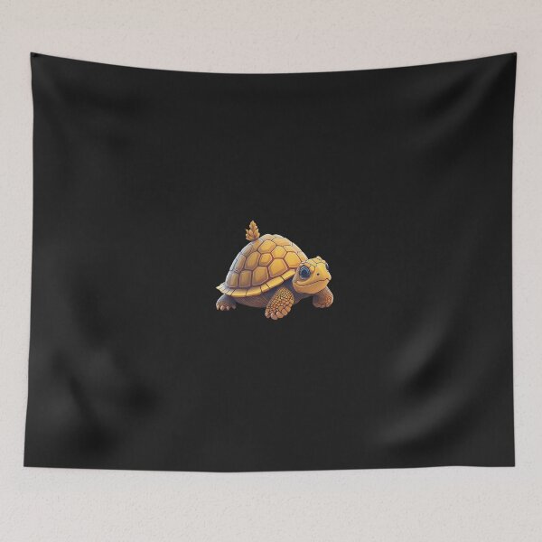 Item preview, Very Cute Galapagos Tortoise Digital Art designed and sold by ChibiArtline.