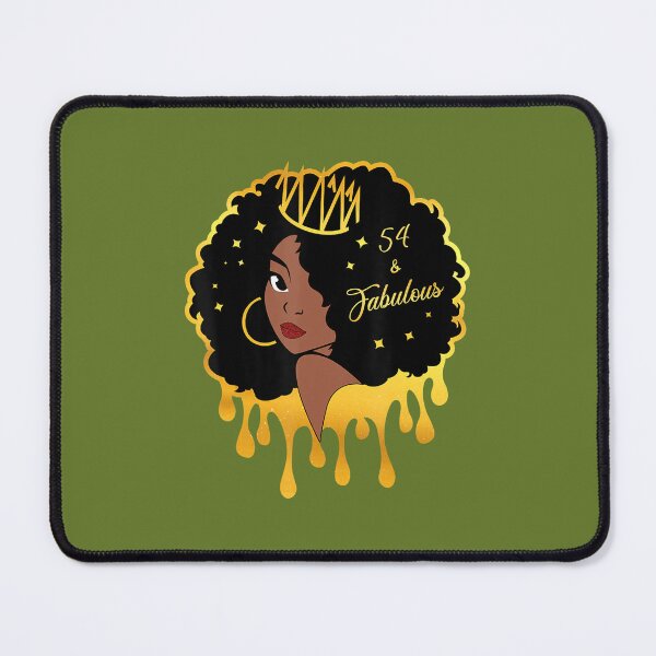 Item preview, 54 & Fabulous Black Melanin 	 It's My 54th birthday 	 	 designed and sold by ivdxygca23.