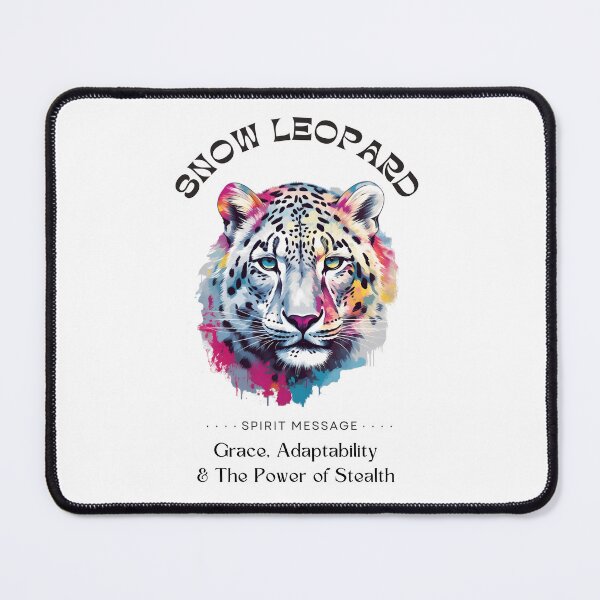 Item preview, Snow Leopard : Spirit Message Series designed and sold by MTJ-Mushrooms.