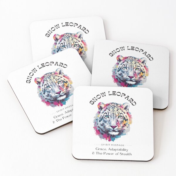 Item preview, Snow Leopard : Spirit Message Series designed and sold by MTJ-Mushrooms.