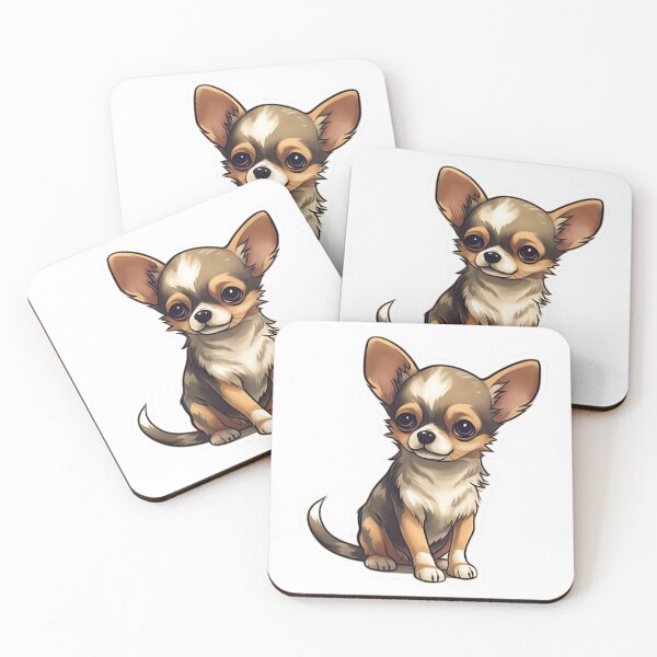 Item preview, Cute Chihuahua stickers designed and sold by aimber.
