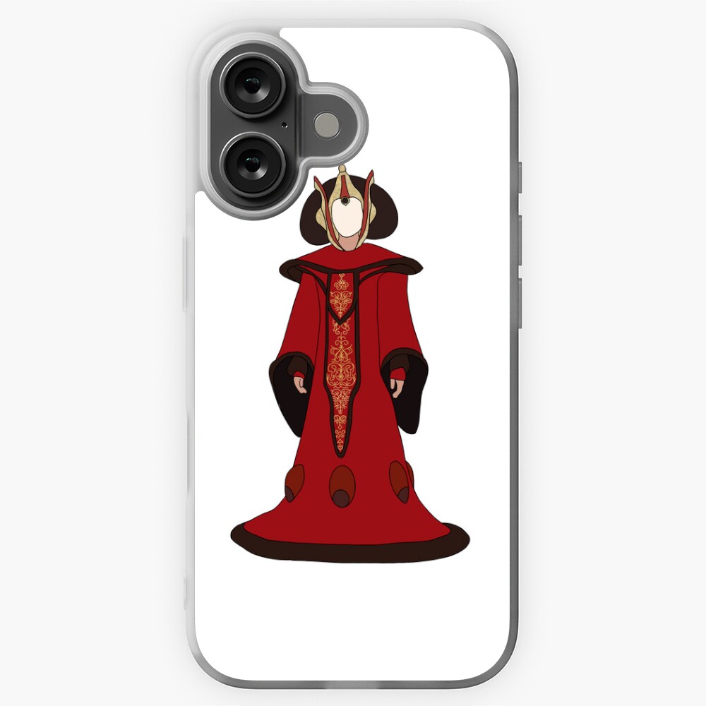 Padmé Minimalist Line Drawing Sticker