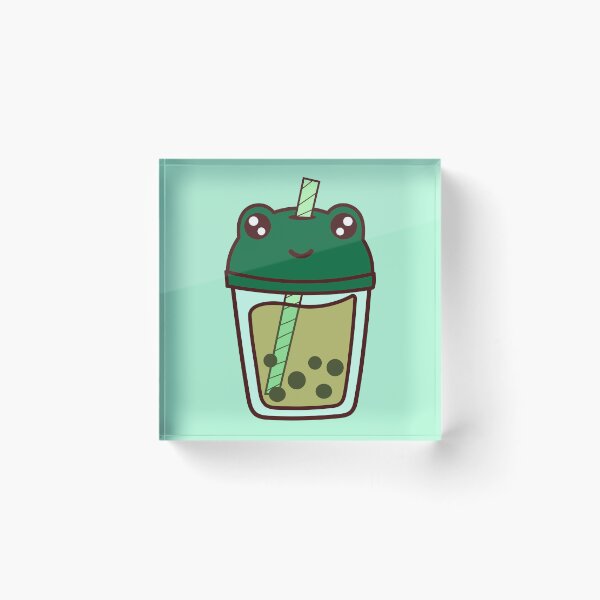 Item preview, Boba Frog designed and sold by SunMoonMilk.