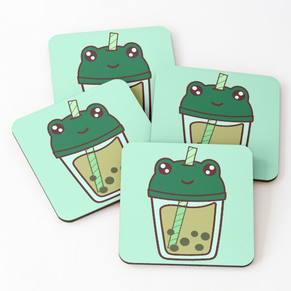 Item preview, Boba Frog designed and sold by SunMoonMilk.