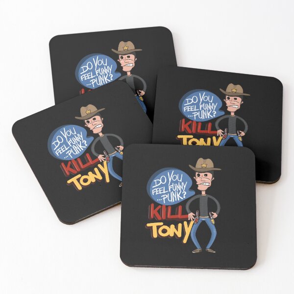 Item preview, "Do You Feel Funny Punk?" Kill Tony Design Featuring Tony Hinchcliffe (Black) designed and sold by Kill Tony Fan Designs.