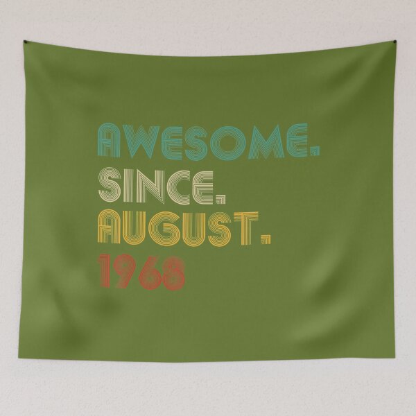 Item preview, 54 Year Old Awesome Since August 1968 	 54th Birthday 	 DM72991	 designed and sold by ivdxygca23.