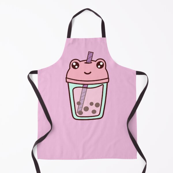 Item preview, Boba Frog Pink designed and sold by SunMoonMilk.