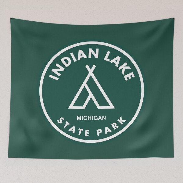 Item preview, Indian Lake State Park Michigan Tent designed and sold by bivenart.