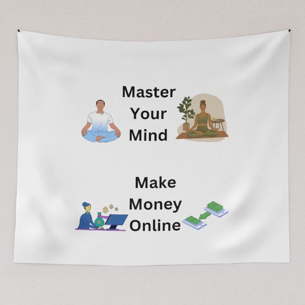 Item preview, Master Your Mind Make Money Online designed and sold by Steph1TheArtist.