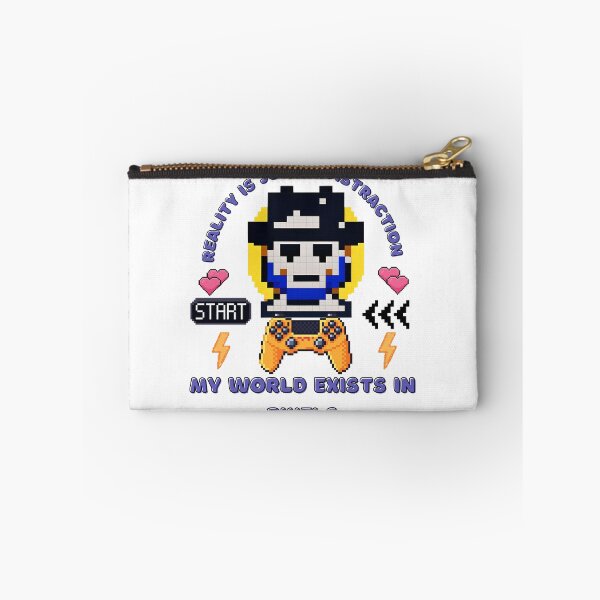 Item preview, For Gamer Reality is just a distraction; my world exists in pixels designed and sold by Fariashamshad.