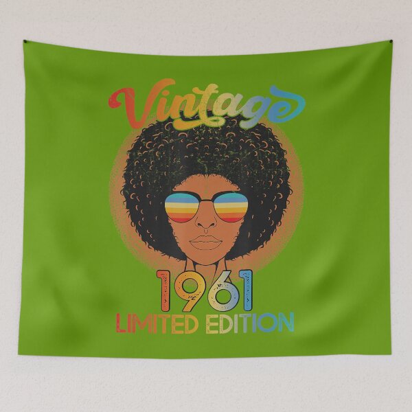 Item preview, 61 Years Old 61st Birthday Black African American Since 1961 	 	 designed and sold by ynqzdfrnvv48.