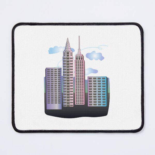 Item preview, Pastel Cityscape Scene designed and sold by Printable-Cutie.