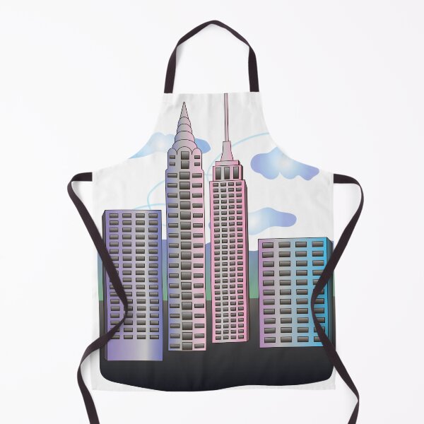 Item preview, Pastel Cityscape Scene designed and sold by Printable-Cutie.