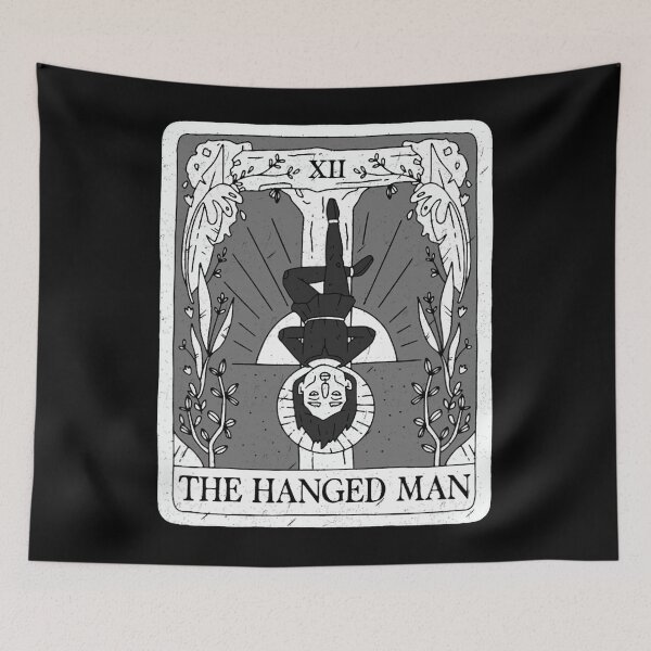 Item preview, Tarot Card The Hanged Men Occult Gothic Witchcraft designed and sold by UllrichWeldon.