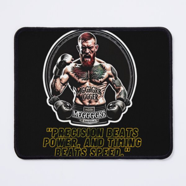Item preview, Conor McGregor -"Precision beats power, and timing beats speed." designed and sold by Space Explorer  Emporium.