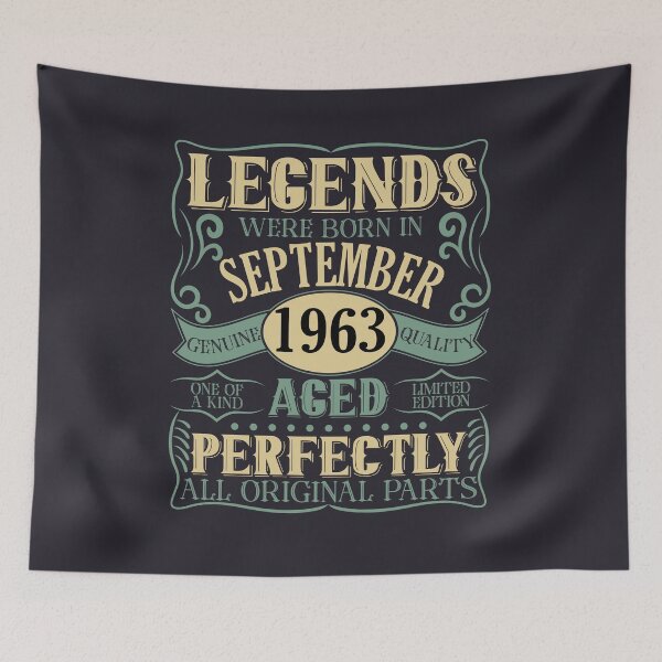 Item preview,  Vintage Birthday Party 1963 Gift for Him Original Parts 60th Birthday  aged to perfection limited edition designed and sold by mohmmed22.