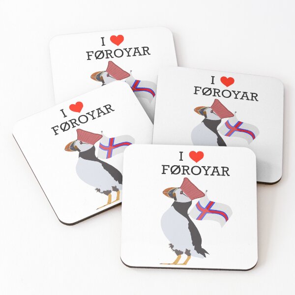 Item preview, I love FOROYAR puffin illustration. designed and sold by ArtbyAnnikaj.
