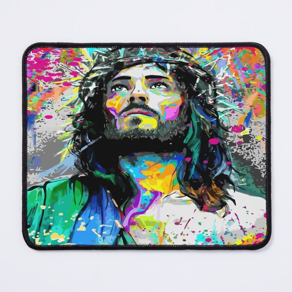 Item preview, colored jesus designed and sold by keythxctrs.
