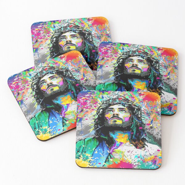 Item preview, colored jesus designed and sold by keythxctrs.