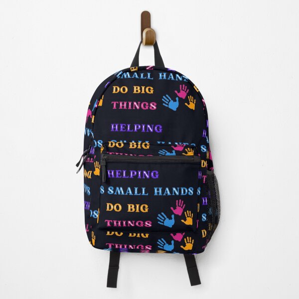 Item preview, HELPING SMALL HANDS. DO BIG THINGS. designed and sold by wildlittlefan.