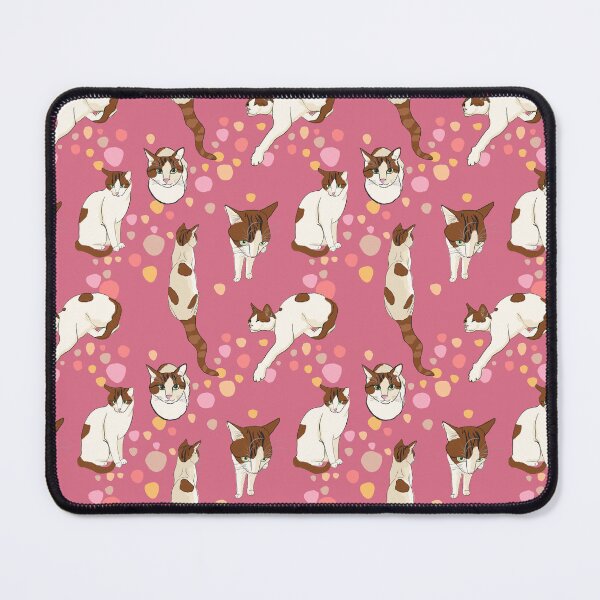 Aperçu de l'œuvre Soya le chat - magenta créée et vendue par Chigurena.