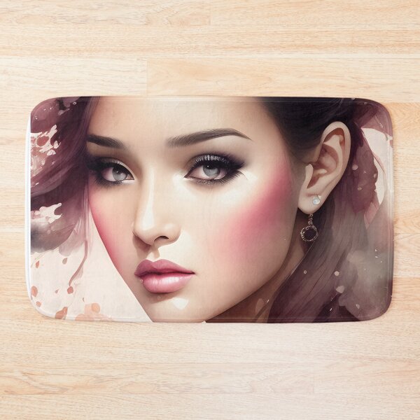 Item preview, Enchanting Woman Watercolor Portrait - Cool Art designed and sold by joejiing.