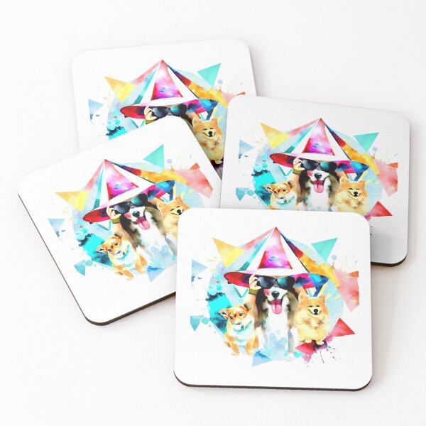 Item preview, Watercolor Funny Dog Pack designed and sold by Dodern.