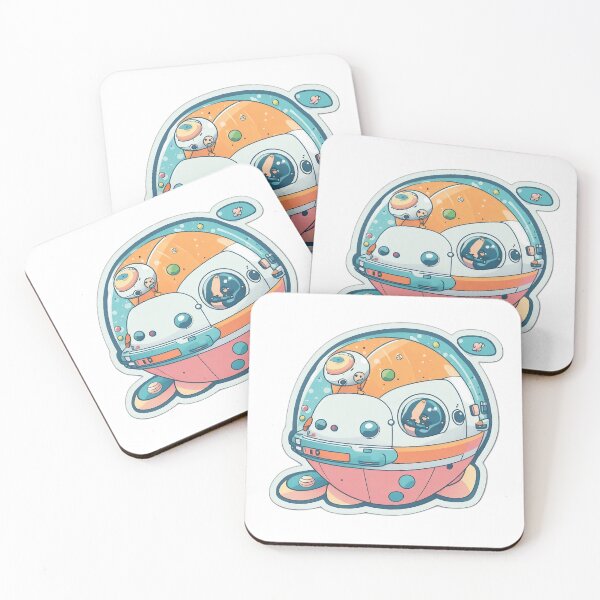 Item preview, Cute little spaceship designed and sold by FFixation.