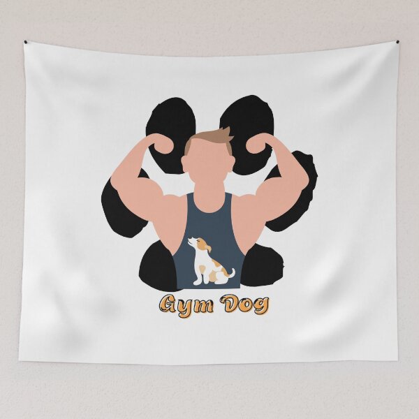 Item preview, Gym Dog designed and sold by Steph1TheArtist.