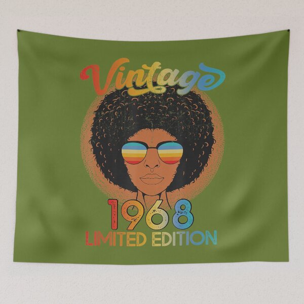 Item preview, 54 Years Old 54th Birthday Black African American Since 1968 	 	 designed and sold by ivdxygca23.