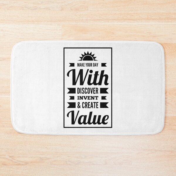 Item preview, Make your day with discover invent and create value - Cool Sticker designed and sold by joejiing.