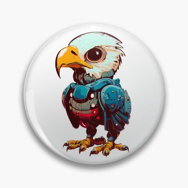 Item preview, Robo-Bald Eagle! designed and sold by kukamatsu.