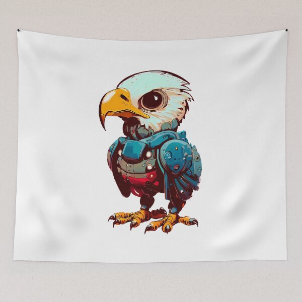 Item preview, Robo-Bald Eagle! designed and sold by kukamatsu.