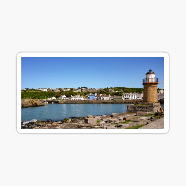 Portpatrick Harbour in Galloway, Scotland Sticker