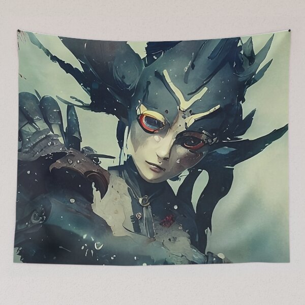 Item preview, Art series based on japanese mythology creatures #2 Bake-kujira designed and sold by NabyryusArt.